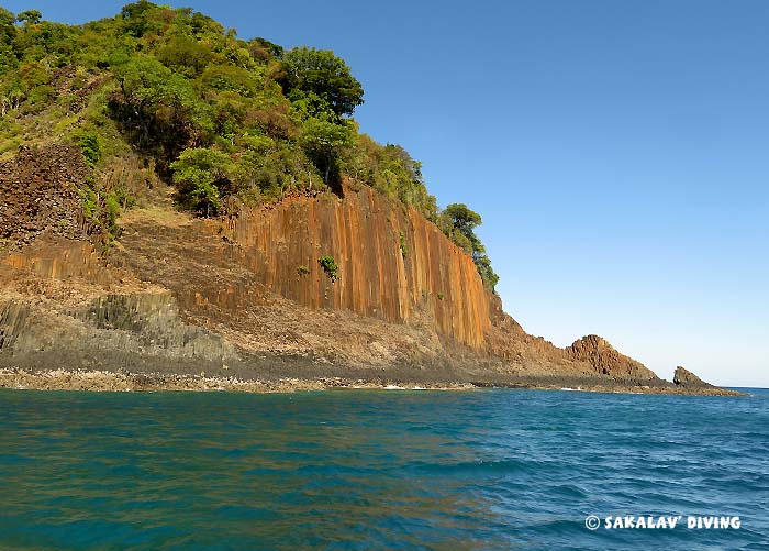 Geology diving in Nosy Be